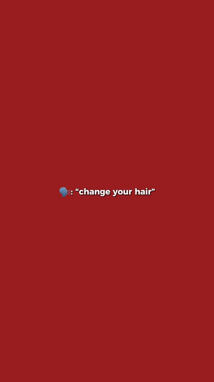 "Changez vos cheveux"