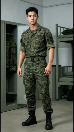 AI seragam tentara