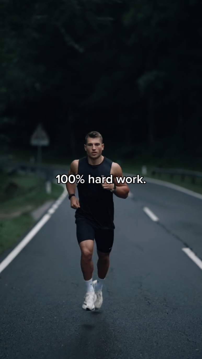 100% hard work