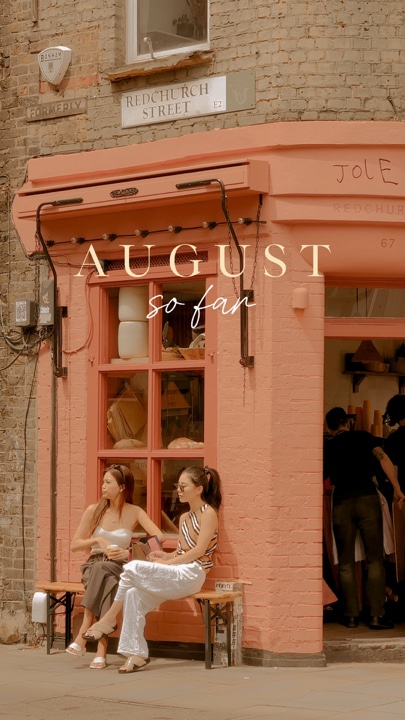 August so far 🧡
