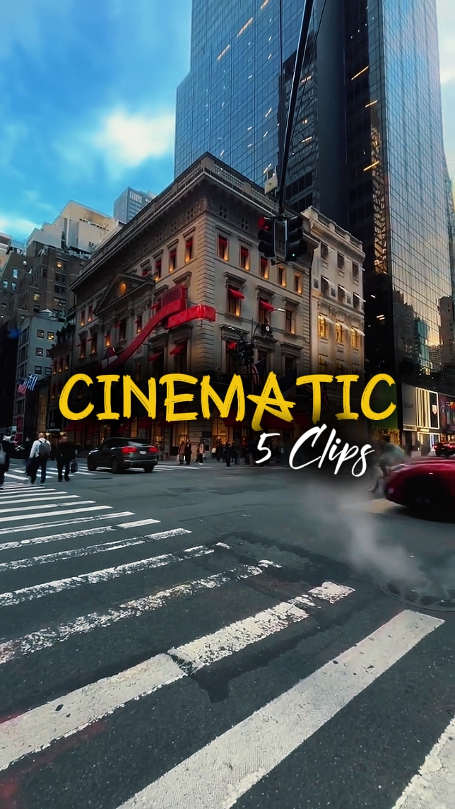 5 Clips Cinematic 