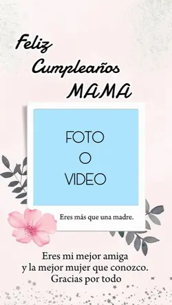 Feliz Cumple MAMA