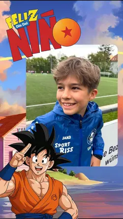 Dia del niño goku