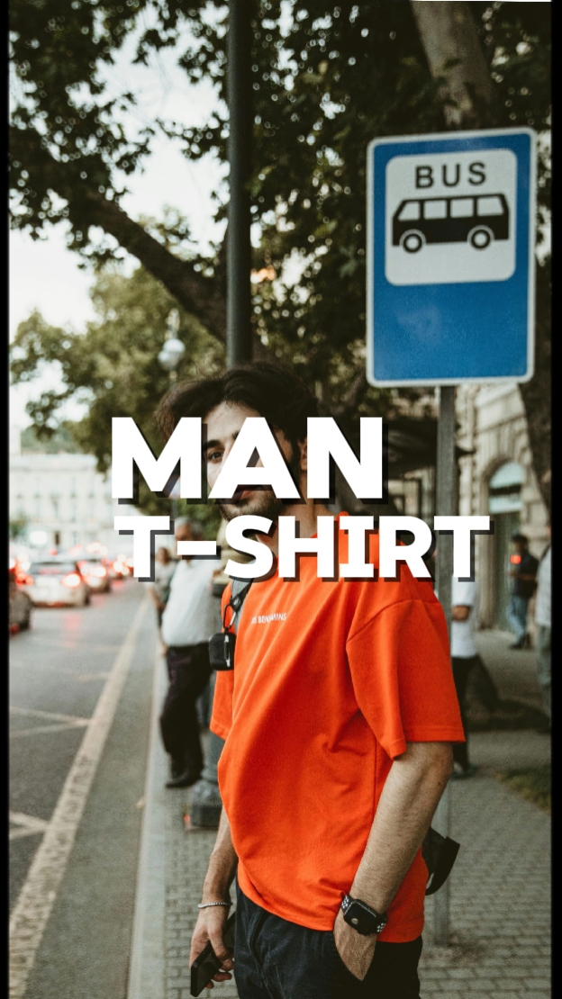 Mann-T-Shirt
