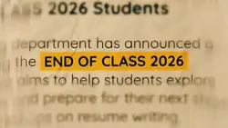 END OF CLASS 2026