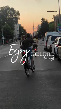 Enjoy the lil things