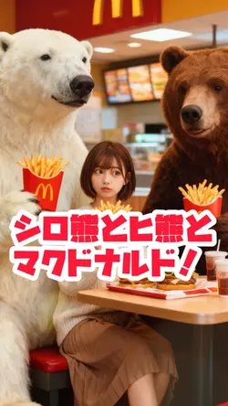 シロクマとヒグマとマクドナルド