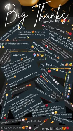 Birthday wish