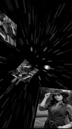 Black white