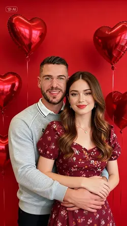 Couple valentine