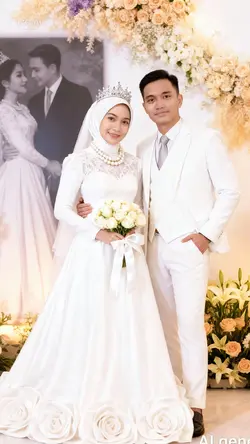 Ai prewedding couple