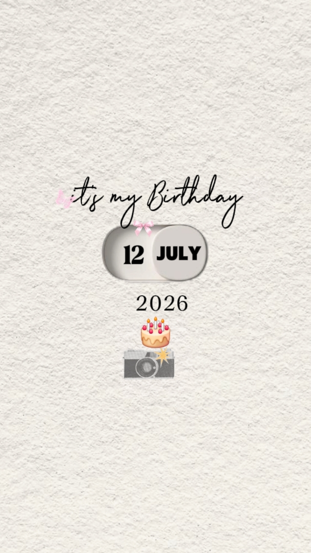 HBD 12 JUILLET 2026