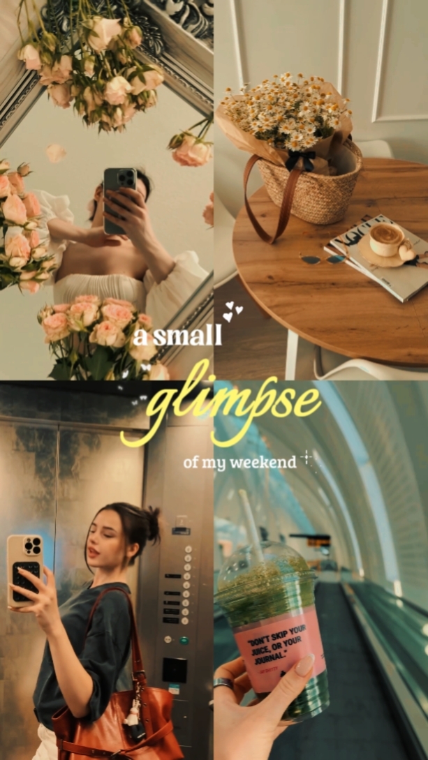 glimpse my weekend