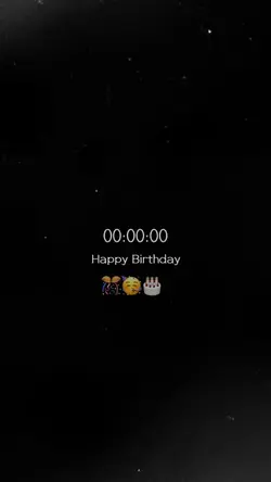 HAPPY BIRTHDAY ๐ฅณ๐ค