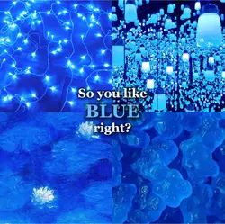 Blue