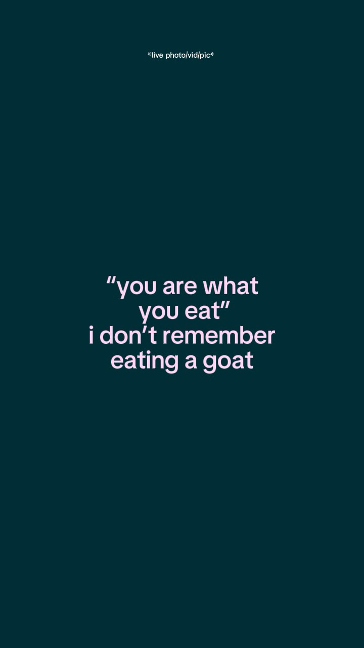 youarewhatyoueat