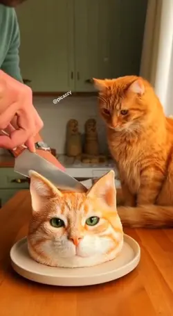 Cat Cake Prank