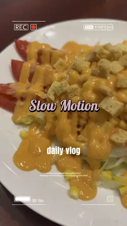 Slow motion vlog