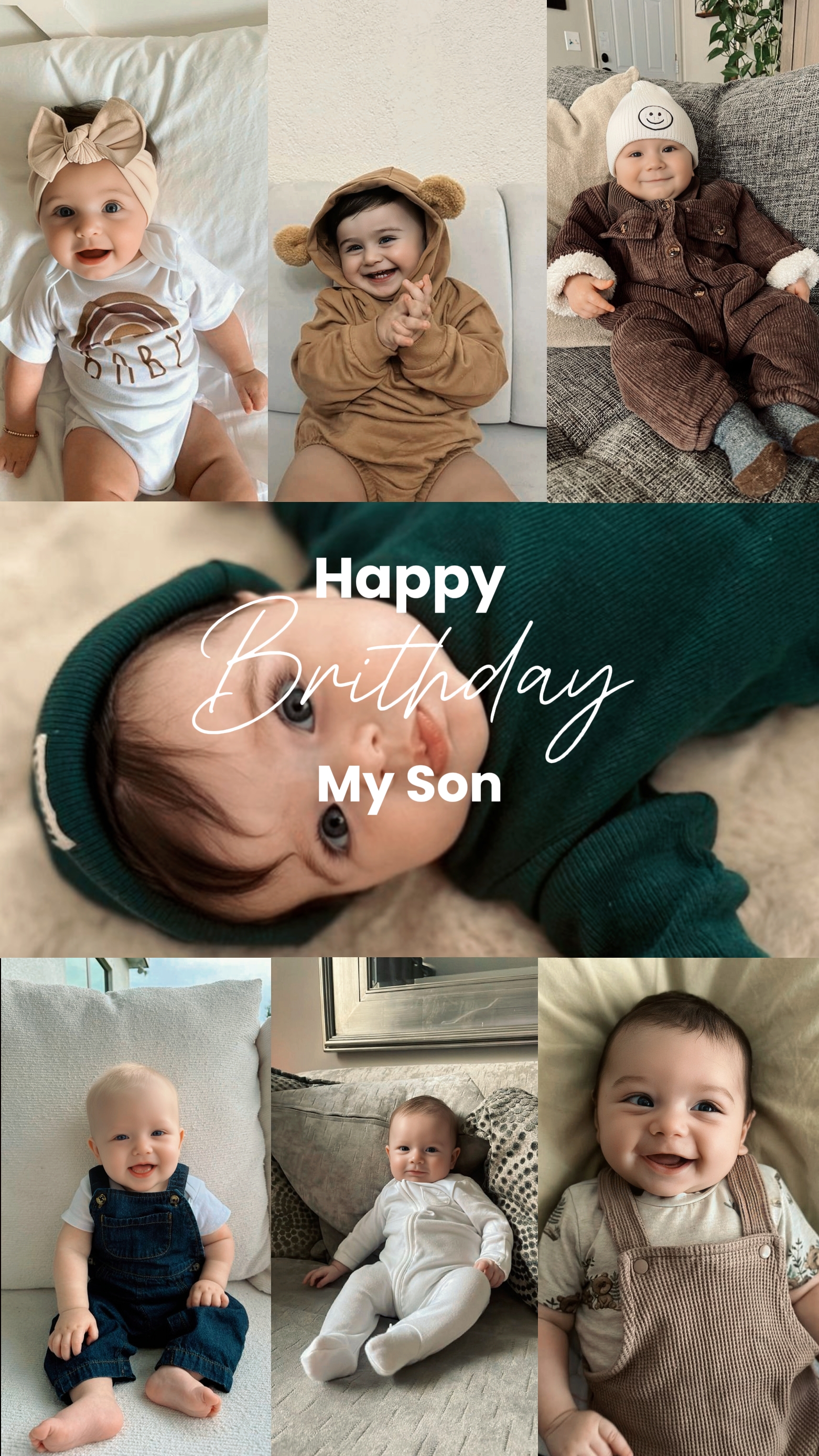 Bebê de aniversário