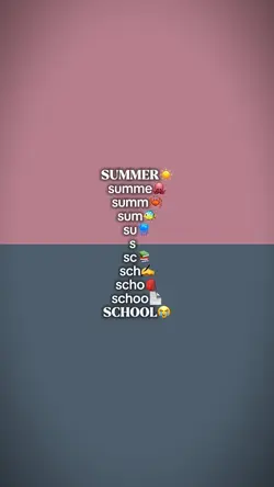 summer to school
