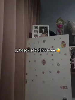 p, besok sekolah