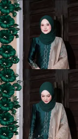 emerald green raya