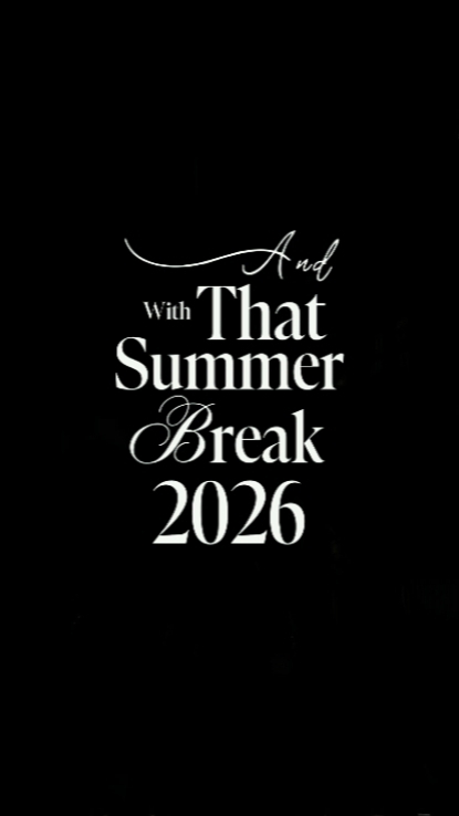 and with that summer
