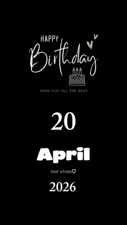 20 April birthday