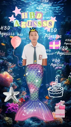 hbd mermaid 