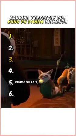 KUNG FU PANDA MOMENT