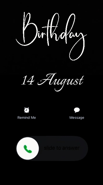 ULANG TAHUN SAYA 14 AUG
