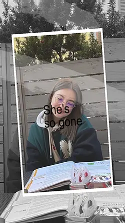 she's so gone