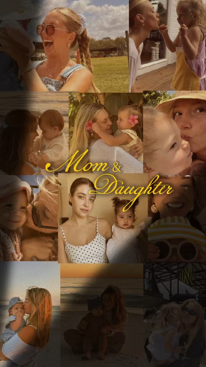 Mom and daughter 