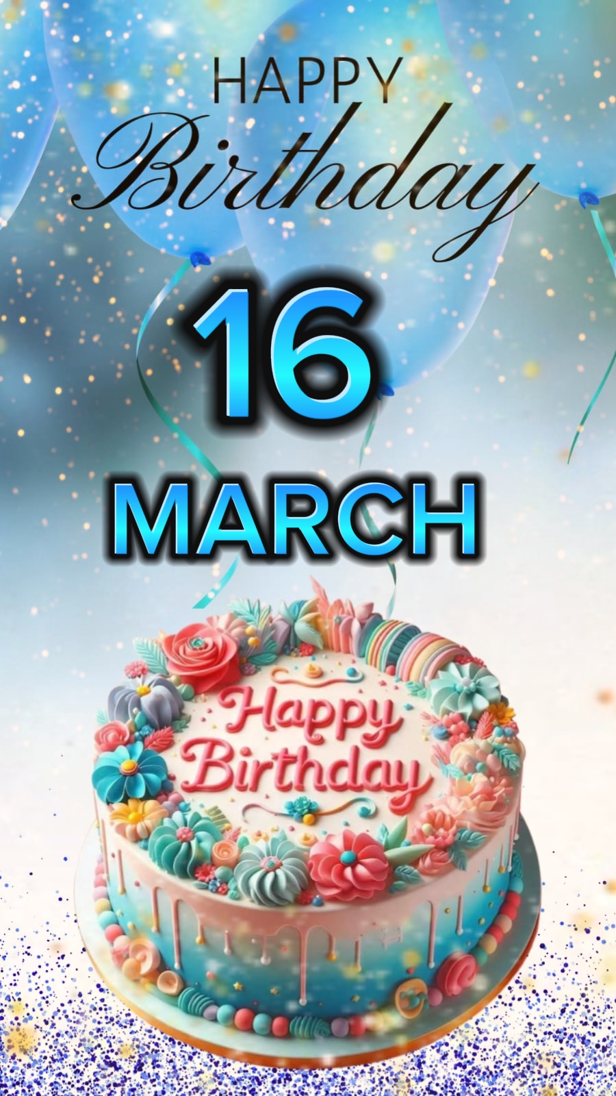 Birthday 16 MARCH 