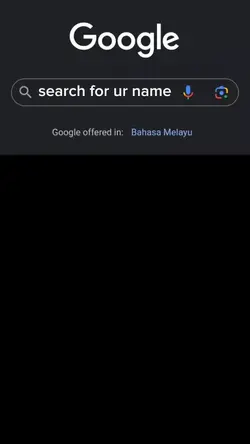 search for ur name 