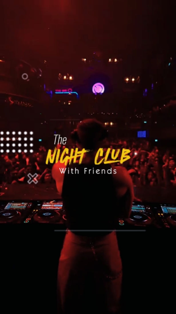 Club with friends