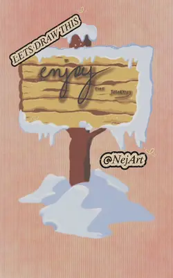Wooden Sign Drawing