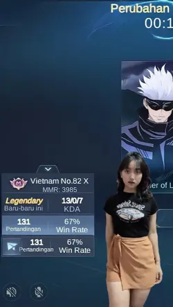 mentahan cewek joget