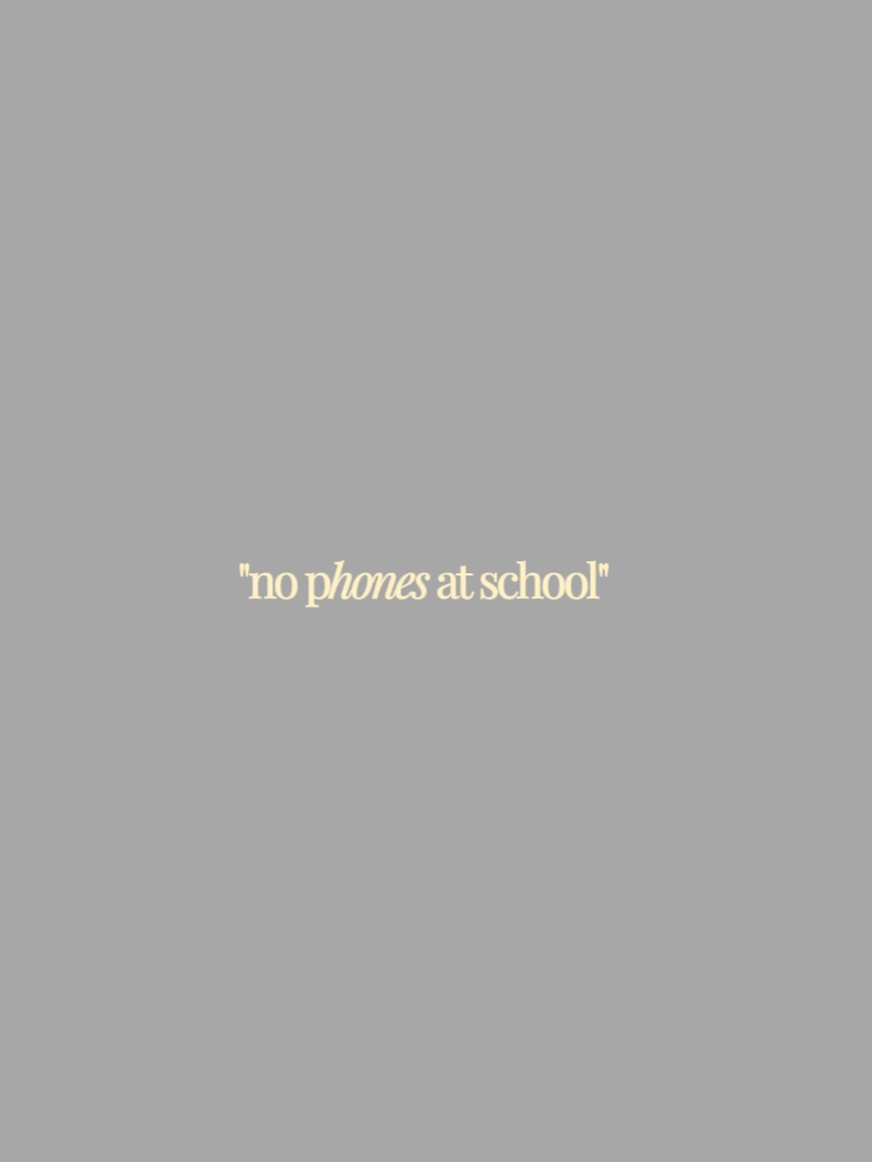 pas de téléphone à l'école 