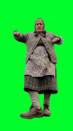 Granny bazooka dance
