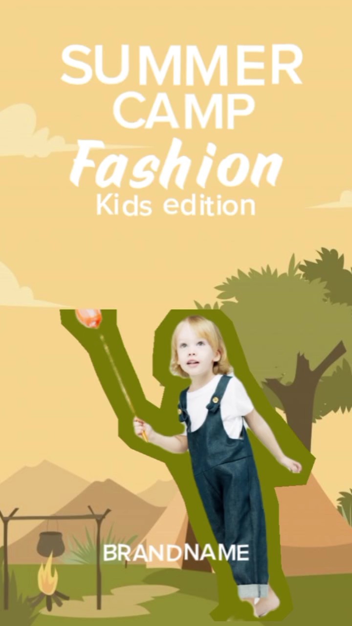 Moda acampamento de verão 