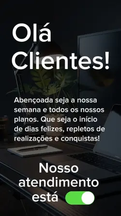 Olá clientes 
