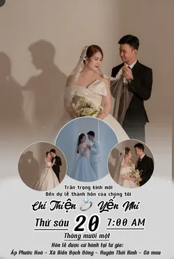 Mẫu thiệp cưới