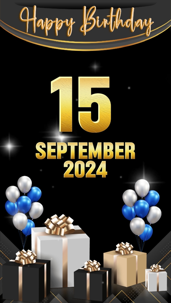 Birthday 15 Sep 2024