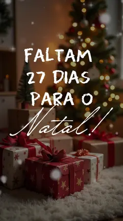 27 DIAS para o natal