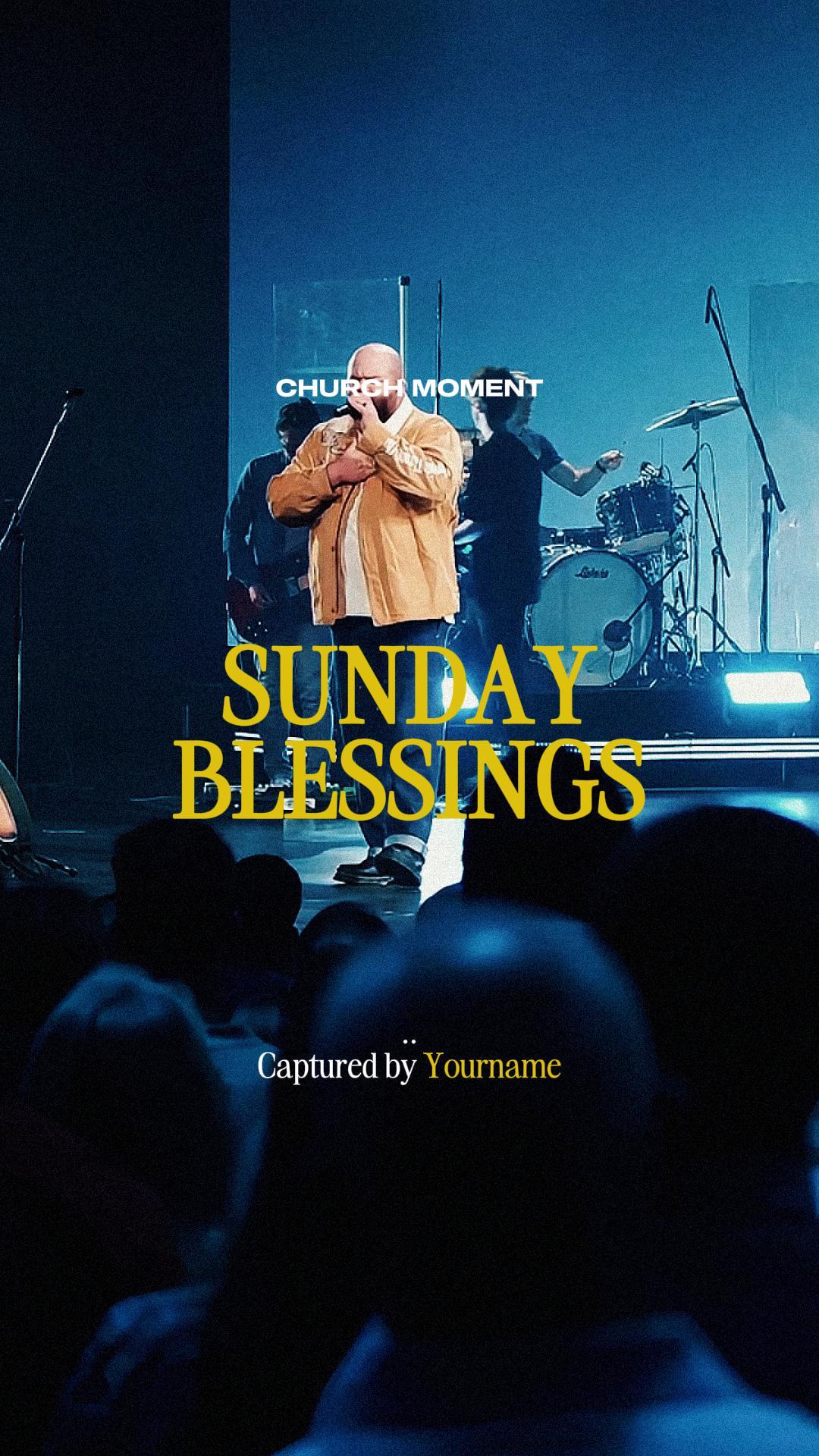Bendiciones del domingo