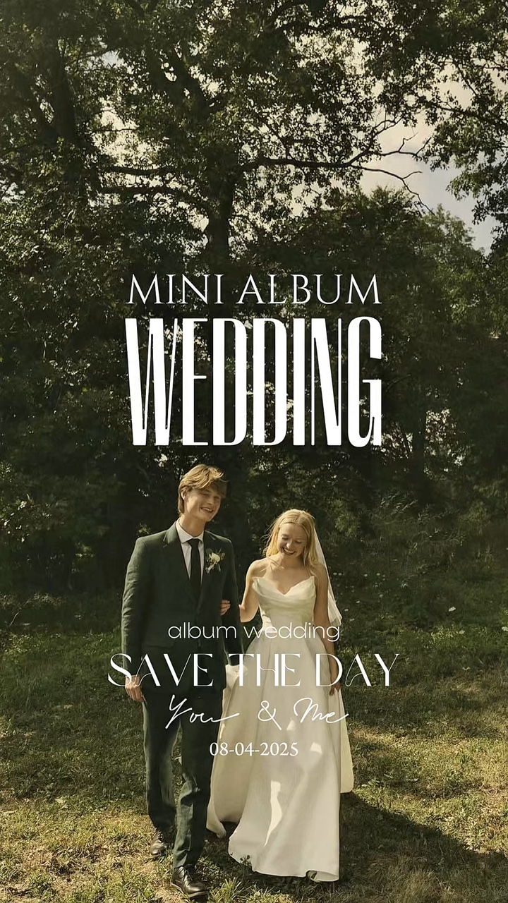 Mini album wedding