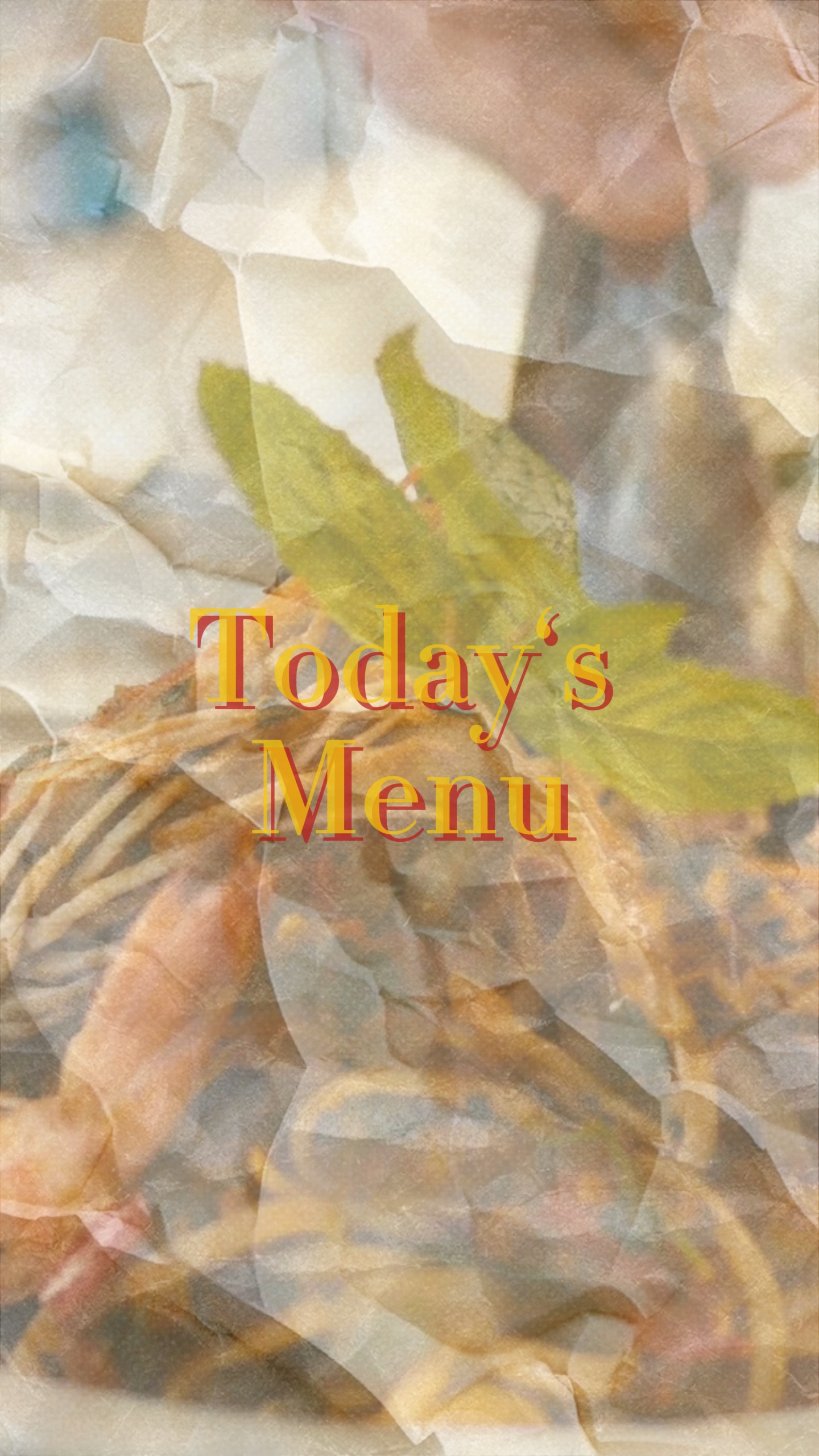 Menu Hari Ini