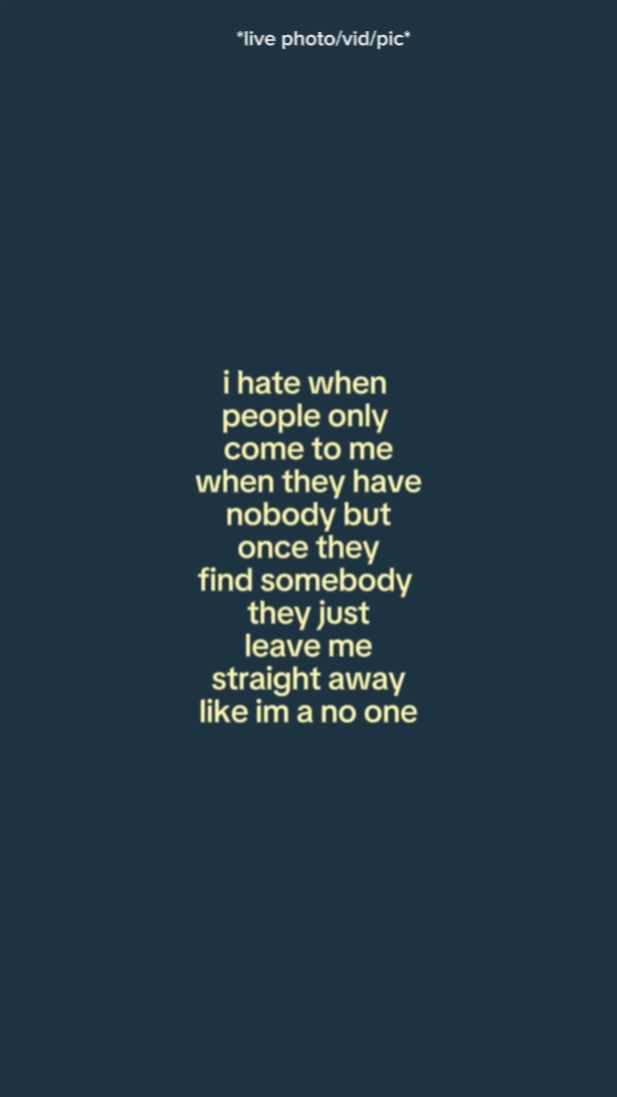 i hate when people o