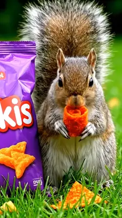 SQUIRREL VS HOT TAKI